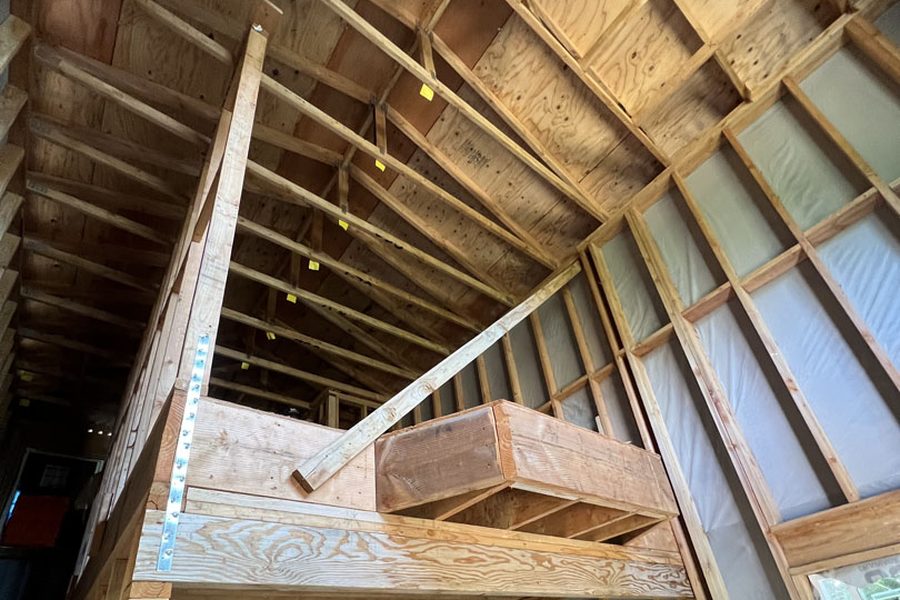 Interior framing and loft construction Hawaii